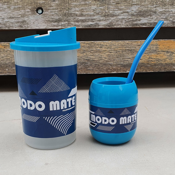 VERTEDOR - MODO MATE AZUL